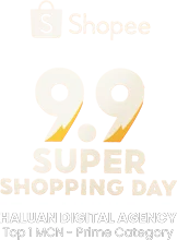 Shopee 9.9 Super Shopping Day — Top 1 MCN, Prime Category, Haluan Digital Agency